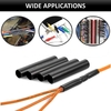 Kable Kontrol Kable Kontrol® Dual Wall Adhesive Lined Heat Shrink Tubing - 4:1 Ratio - 2" Inside Dia - Black - 4' Long Stick HS466-BK